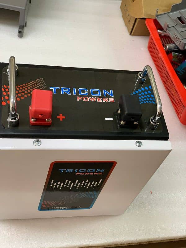 TRICON POWERS LITHIUM BATTERY 12V 100AH 1