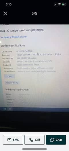 Dell i7 7th gen 16GB Ram 500 GB SSD