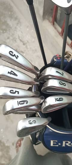 golf bag driver puter iron set