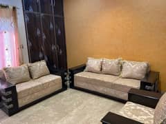 6 seater sofa set used