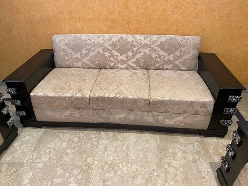 6 seater sofa set used 4