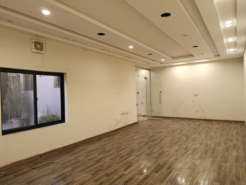 1 Kanal Single Story Building For Rent On Main Boulevard Johar Town Very Near Canal Road 150 Feet Road 24