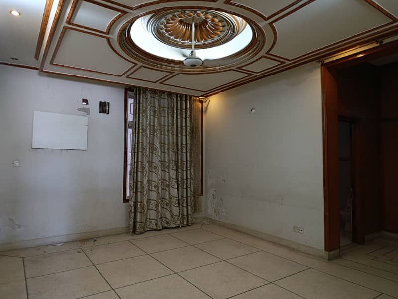 2 Kanal 3 Marla Double Story Building For Rent In Johar Town Super Hot Location 150 Feet Road 19 Room 2 Hall 1 Kitchen Huge Parking Solar Installed 8