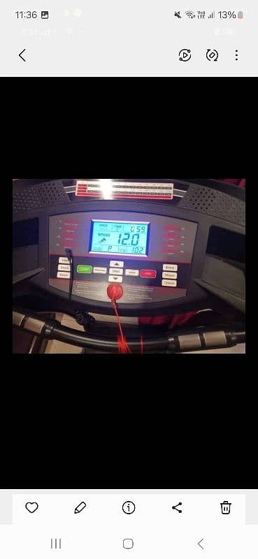 Treadmill || Running Machine || Electrical Treadmill 1