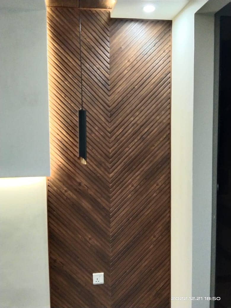 Pvc wall panel- Wpc wall panel-Fluted panel - Hard panel-Wooden panel 10