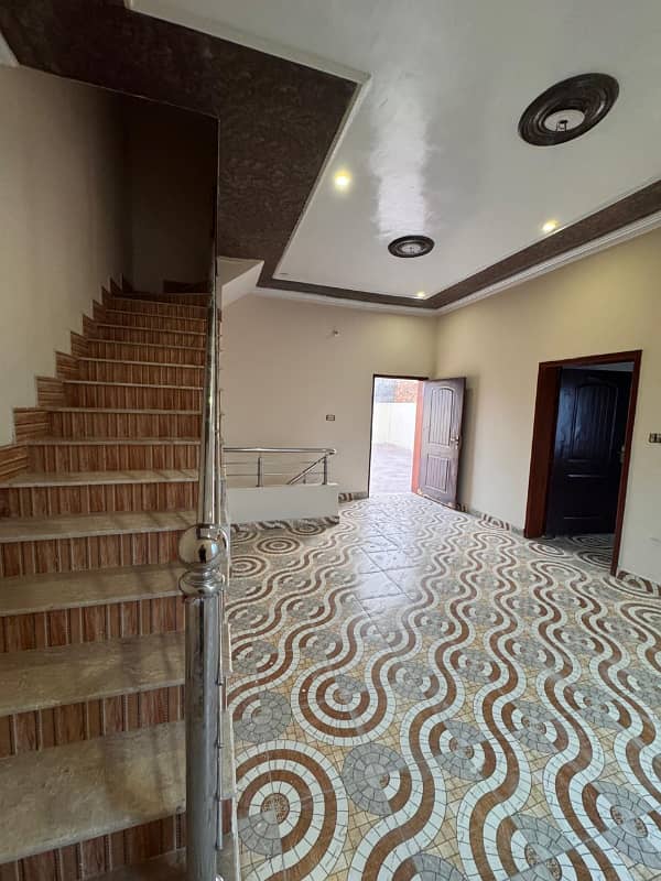 Main Rafi qamar road New brand luxury 5 Marly double story house for sale 15