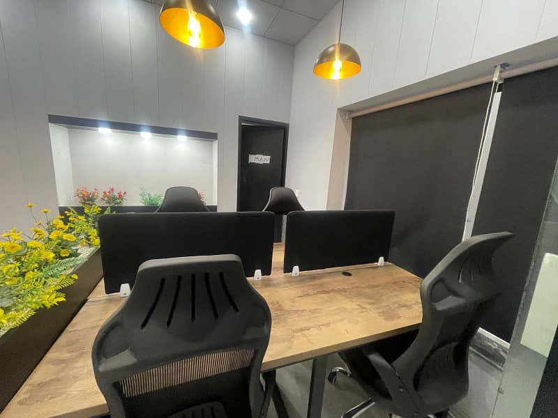 Furnished Office for Rent in Johar Town for (Call center + Software house + Marketing Office & Other Setup as You Want) 3