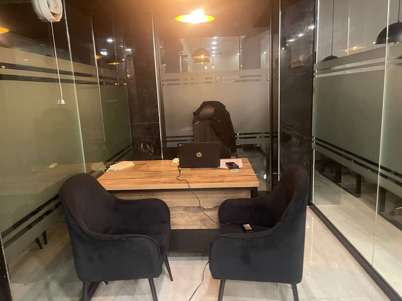 Furnished Office for Rent in Johar Town for (Call center + Software house + Marketing Office & Other Setup as You Want) 9