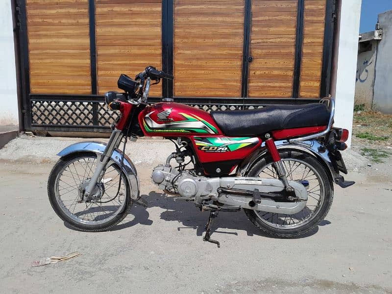 Honda 70 All Punjab nbr 2022 model total original bike 0