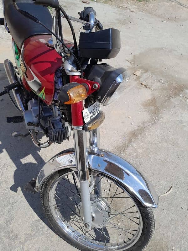 Honda 70 All Punjab nbr 2022 model total original bike 6