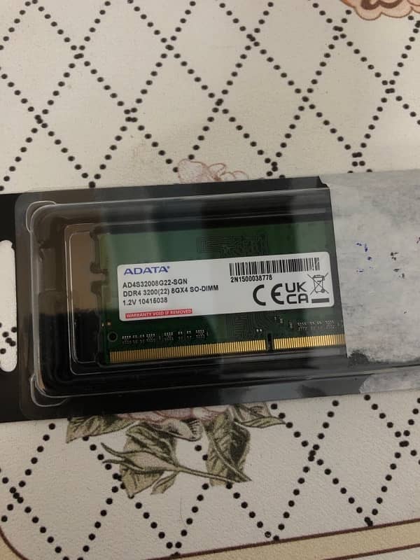 ADATA Premier DDR4 8GB 3200MHz SO-DIMM Laptop Memory AD4S32008G22-SGN 1