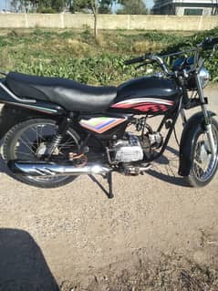 Honda 100cc Available in good condition . Contact: 0310-3737486