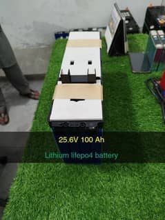 Lithium iron phosphate battery 25.6V 100ah / lithium ion