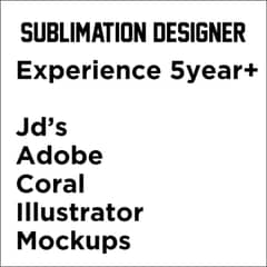 SUBLIMATION GRAPHIC DESIGNER