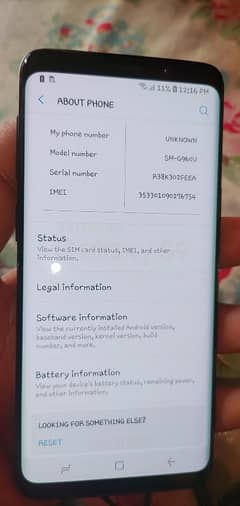 Samsung Galaxy S9 non pta