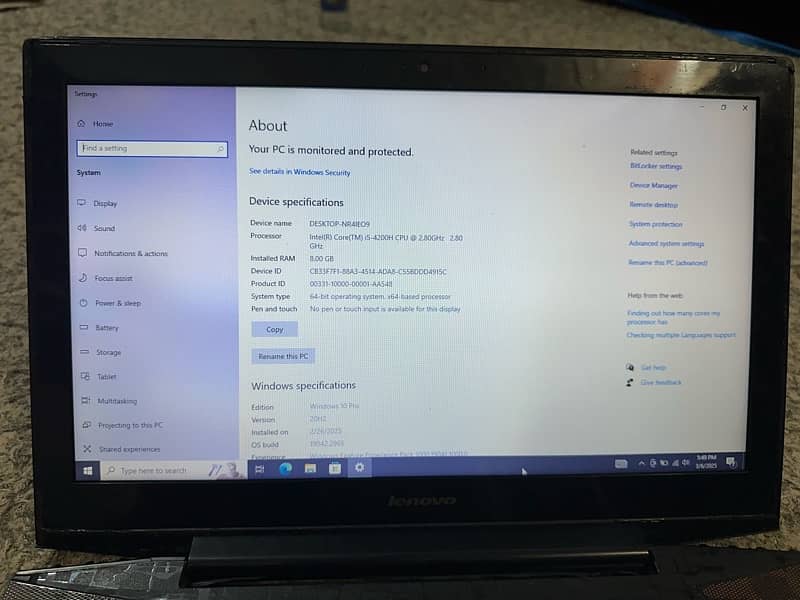 lenovo y50 laptop 1