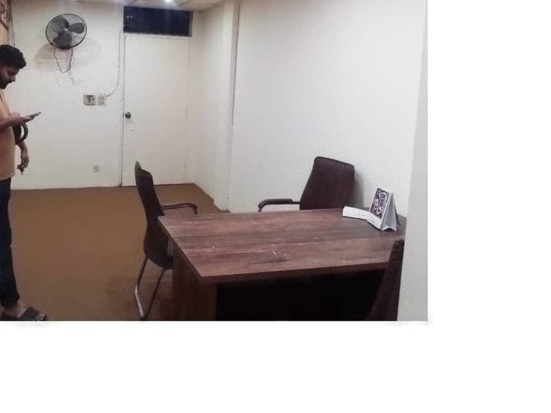 Fully Furnished Area 230 Square Feet Office Available For Rent Real Pictures In Main Boulevard Road Gulberg 3 2