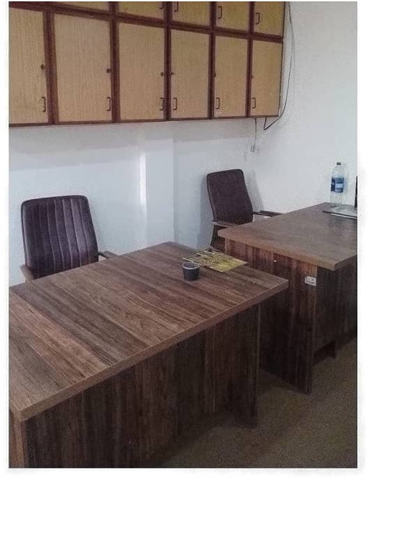 Fully Furnished Area 230 Square Feet Office Available For Rent Real Pictures In Main Boulevard Road Gulberg 3 4