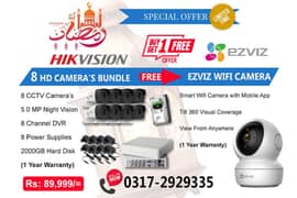 Hikvision CCTV Cameras (Ramadan Special Offer)