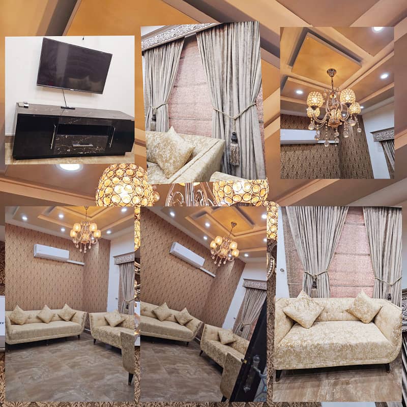 6.11 Marla Luxury Furnished Bahria Home Available For Rent in Bahria Town Lahore 3