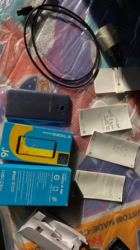 Samsung J6 3gb/32gb with full box Original 7