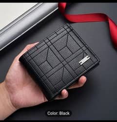 Mens Stylish Black Leather Wallet