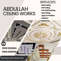 False ceiling,POP ceiling,Gypsum Partition,Office ceiling