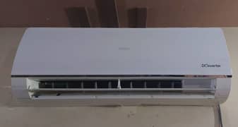 1 ton DC Inverter Split AC of Haier available in very nice and clean