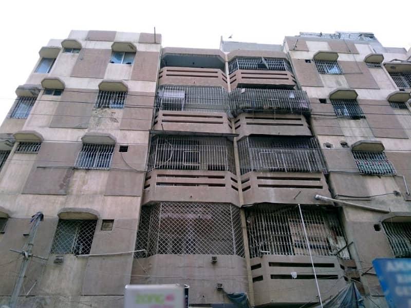 Ideally Located Corner Flat For Sale In Gulshan-E-Iqbal Town Available 0