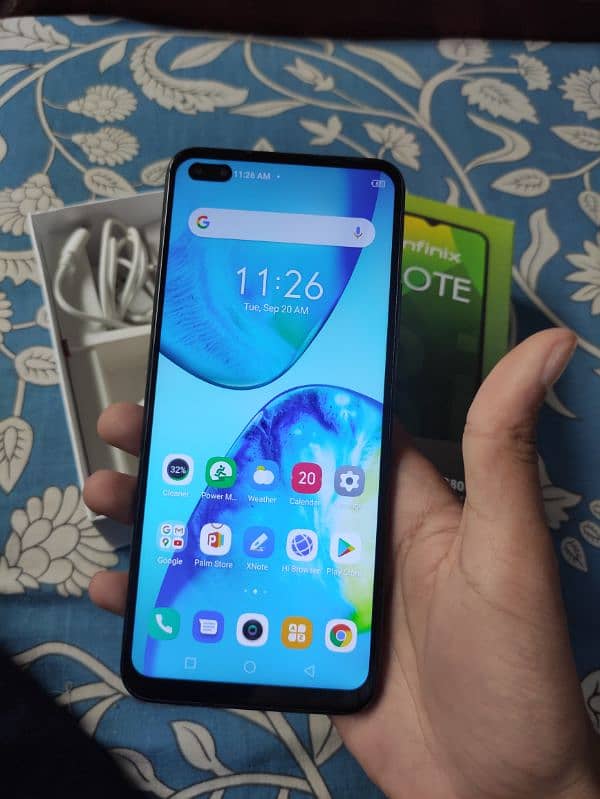 Infinix note 8 6gb128gb offical pta approved 03246602625 7