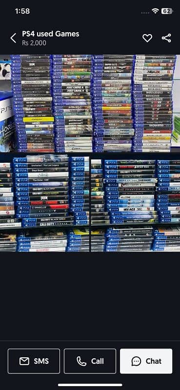 PS4 used games 1