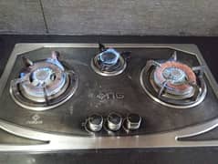 NasGas built-in Hob 3 Burners