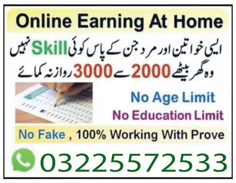 Online job at Home/Part Time/Data Entry/Typing/Assignments/Teaching 0