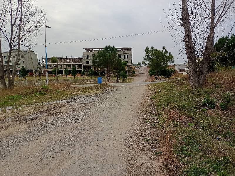 E-18 HECHS Health Enclave Islamabad Plot Surrounded by houses 4