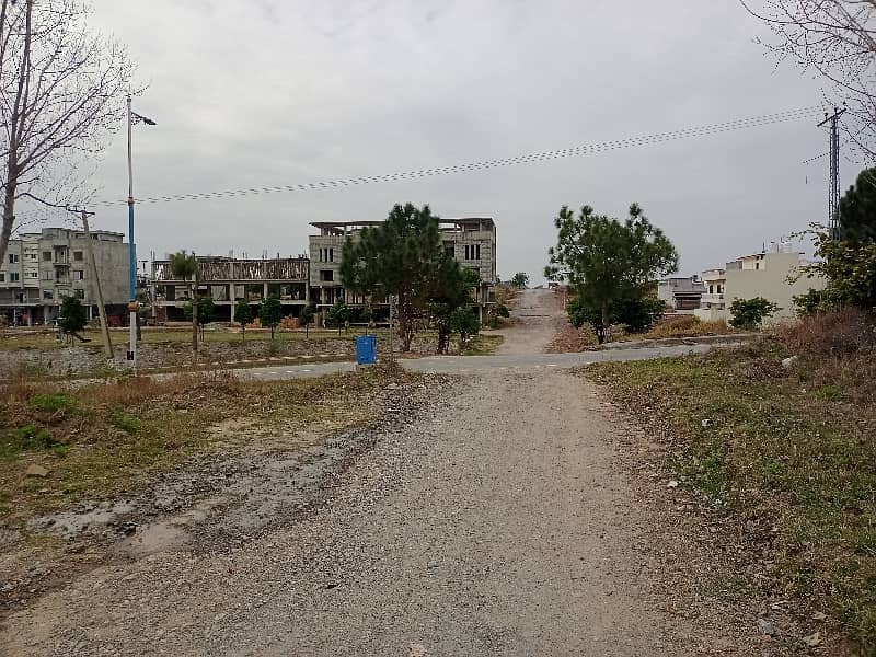 E-18 HECHS Health Enclave Islamabad Plot Surrounded by houses 11