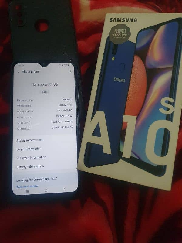 Samsung A10s 1