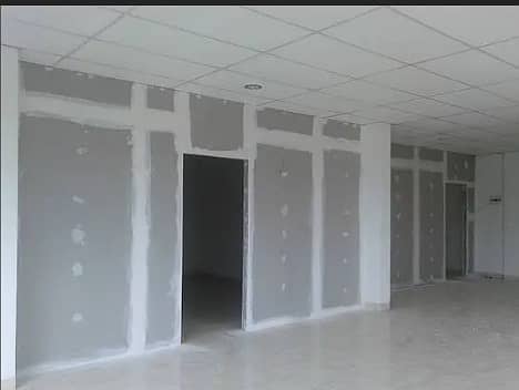 drywall/gypsum board partition/office partition/gypsum ceiling workin 18
