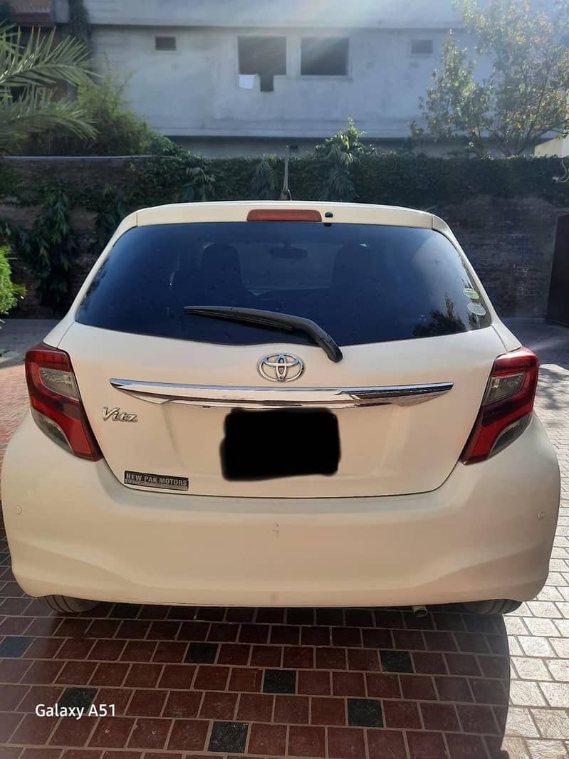 Toyota Vitz 2014  installed bank lease 1