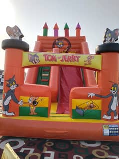 jumping castle magic show balloon decoration