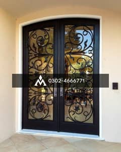 Wrought Iron Casting Gate | Railing| Shed | Entrance Door