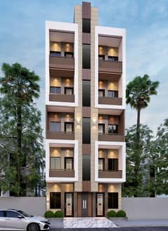 45 Sq Yard Flat For Booking Ground Floor 2nd Floor 3rd Floor 4th Floor In 3 Months Installments Plan