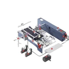 line expiry date batch code automatic feeder convyour with printer