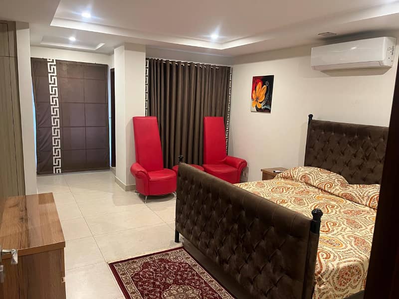 Bahria Height 7 1 bed Fully Furnished luxury Apartment Available For Rent. 0