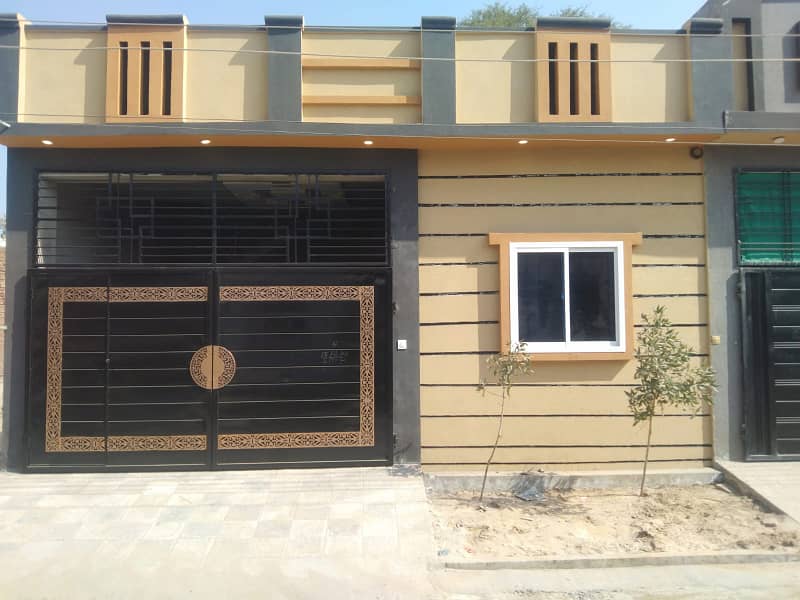 Al Raheem town Rafi qamar road New brand luxury 3.75 marly single story house for sale 6