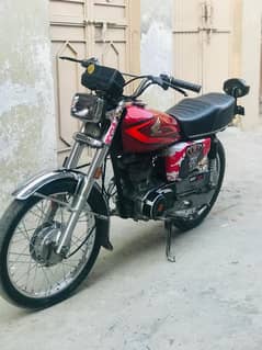 Honda CG 125 full modified