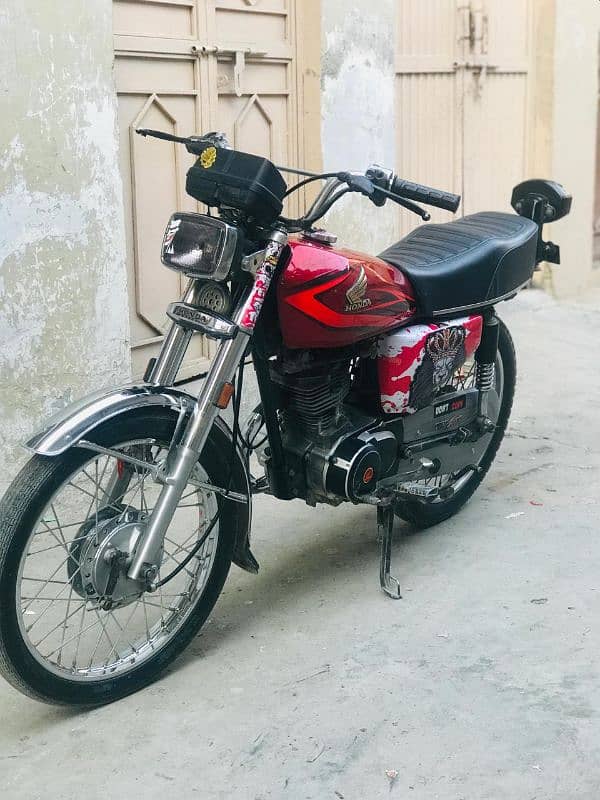 Honda CG 125 full modified 0