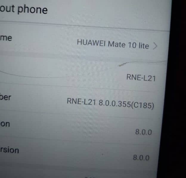 Huawei mate 10 lite 4 64 Official pta approved exchange possible 6