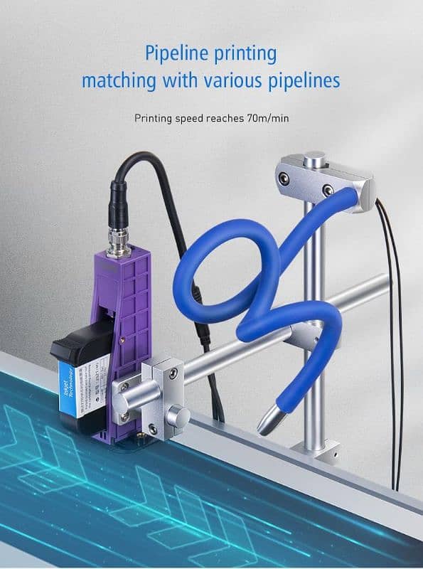 WiFi line expiry date batch code printer with mobile app 4