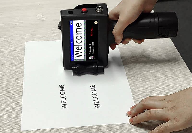 Handheld expiry date batch code printer new upgrade model 0