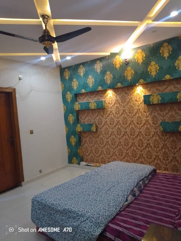 FULLY FURNISHED 8 MARLA CORNER HOUSE AVAILABLE FOR RENT IN USMAN BLOCK 3